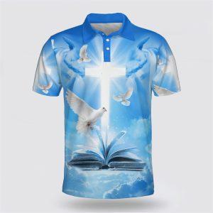 Dove And Cross Polo Shirt – Gifts…