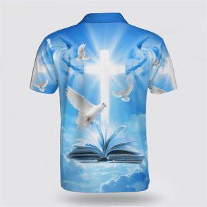 Dove And Cross Polo Shirt Gifts For Christians 2 afkhif.jpg