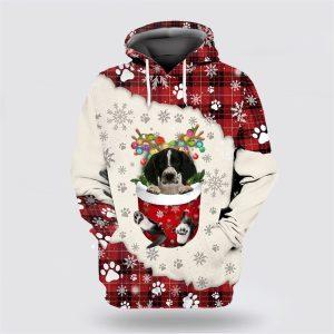 English Springer Spaniel In Snow Pocket Merry…