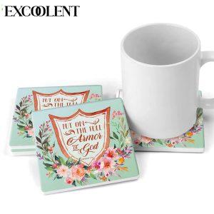 Ephesians 611 Put On The Full Armor Of God Stone Coasters Coasters Gifts For Christian 3 sgxx7l.jpg