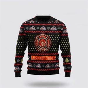 Firefighter Lover Ugly Christmas Sweater – Christmas…