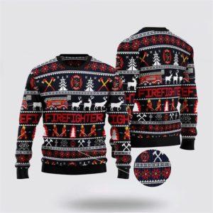 Firefighter Ugly Christmas Sweater – Christmas Gifts…