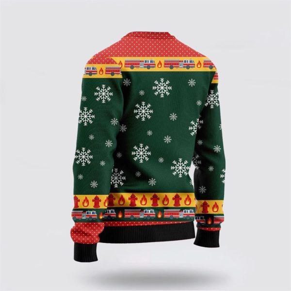 Firefighter Xmas Ugly Christmas Sweater – Christmas Gifts For Firefighters