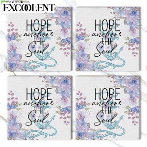 Flower Hebrews 619 Hope Anchors The Soul Stone Coasters Coasters Gifts For Christian 3 ma4bio.jpg