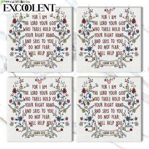 For I Am The Lord Your God Isaiah 4113 Scripture Stone Coasters Coasters Gifts For Christian 3 ydjzqg.jpg