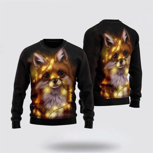 Fox Merry Christmas Ugly Christmas Sweater – Sweater Gifts For Pet Lover