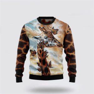 Funny Giraffe Ugly Christmas Sweater – Gifts…