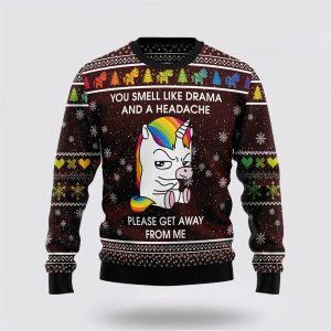 Funny Unicorn Ugly Christmas Sweater – Best…