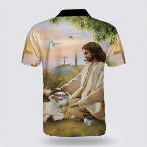 Give It To God And Go To Sleep Jesus Polo Shirt Gifts For Christians 2 jbpdhx.jpg