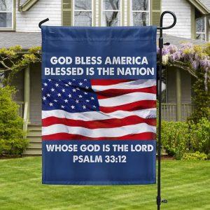 God Bless America Blessed Is The Nation…