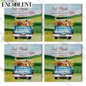 God Blessed The Broken Road Stone Coasters Coasters Gifts For Christian 3 f2jin1.jpg