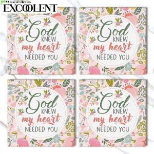 God Knew My Heart Needed You Stone Coasters Coasters Gifts For Christian 3 o5fejj.jpg