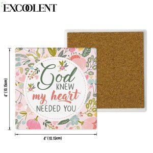 God Knew My Heart Needed You Stone Coasters Coasters Gifts For Christian 4 hb5fsw.jpg
