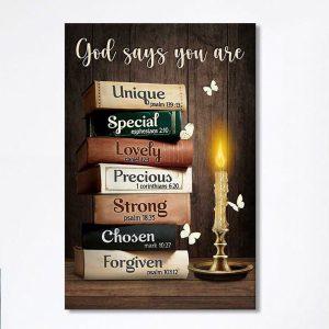 God Says You Are Book Vintage Bible…