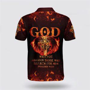 God Will Not Abandon Those Who Search For Him Polo Shirt Gifts For Christians 2 yhupf7.jpg