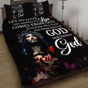 God and Knows God Bedding Set Christian Gift For Believers 1 pkiwi9.jpg