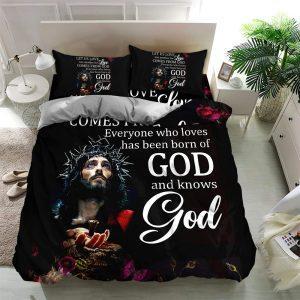 God and Knows God Bedding Set Christian Gift For Believers 2 dvp3gm.jpg