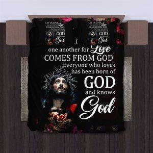 God and Knows God Bedding Set Christian Gift For Believers 3 pasiwv.jpg