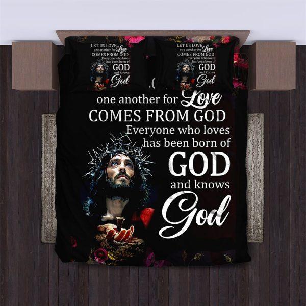 God and Knows God Bedding Set – Christian Gift For Believers