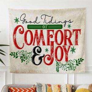 Good Tidings Of Comfort And Joy Tapestry…