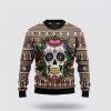 Halloween Awesome Skull Ugly Christmas Sweater – Christmas Gifts For Frends