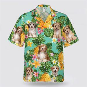 Havanese On The Flower BananaTropic Background Hawaiian Shirt Pet Lover Hawaiian Shirts 1 cfijrx.jpg