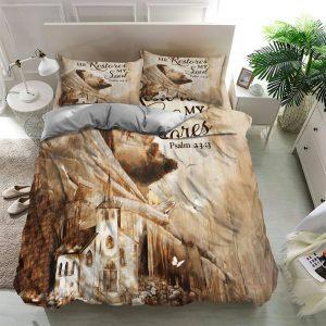 He Restores My Soul Christian Quilt Bedding Set Christian Gift For Believers 2 mtwy3a.jpg