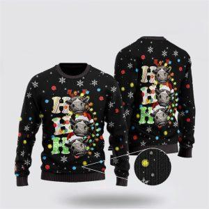 Heifer Cow Ho Ho Ho Ugly Christmas…