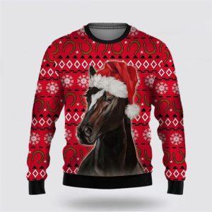 Horse Christmas Hat Funny Christmas Ugly Christmas…