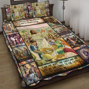 I AM the Way the Truth and the Life Christian Quilt Bedding Set Christian Gift For Believers 1 zplgip.jpg