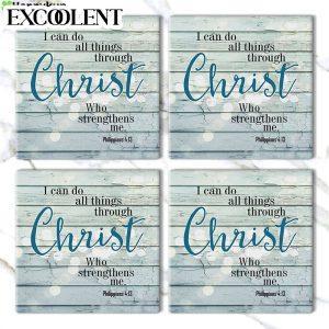 I Can Do All Things Through Christ Stone Coasters Coasters Gifts For Christian 3 cwc8ns.jpg