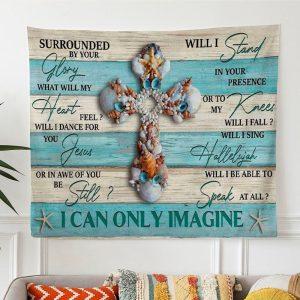 I Can Only Imagine Seashell Cross Christian…