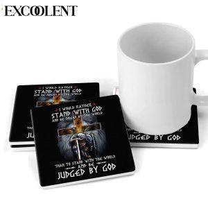 I Would Rather Stand With God Stone Coasters Coasters Gifts For Christian 2 q0rppm.jpg