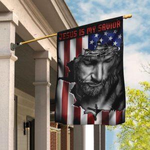 Jesus And American Flag Flagwix Jesus Is My Sav 1