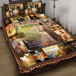 Jesus Be Still and Know That I Am God Quilt Bedding Set Christian Gift For Believers 1 gahwsj.jpg