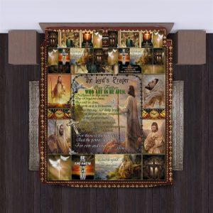 Jesus Be Still and Know That I Am God Quilt Bedding Set Christian Gift For Believers 3 ogxfki.jpg