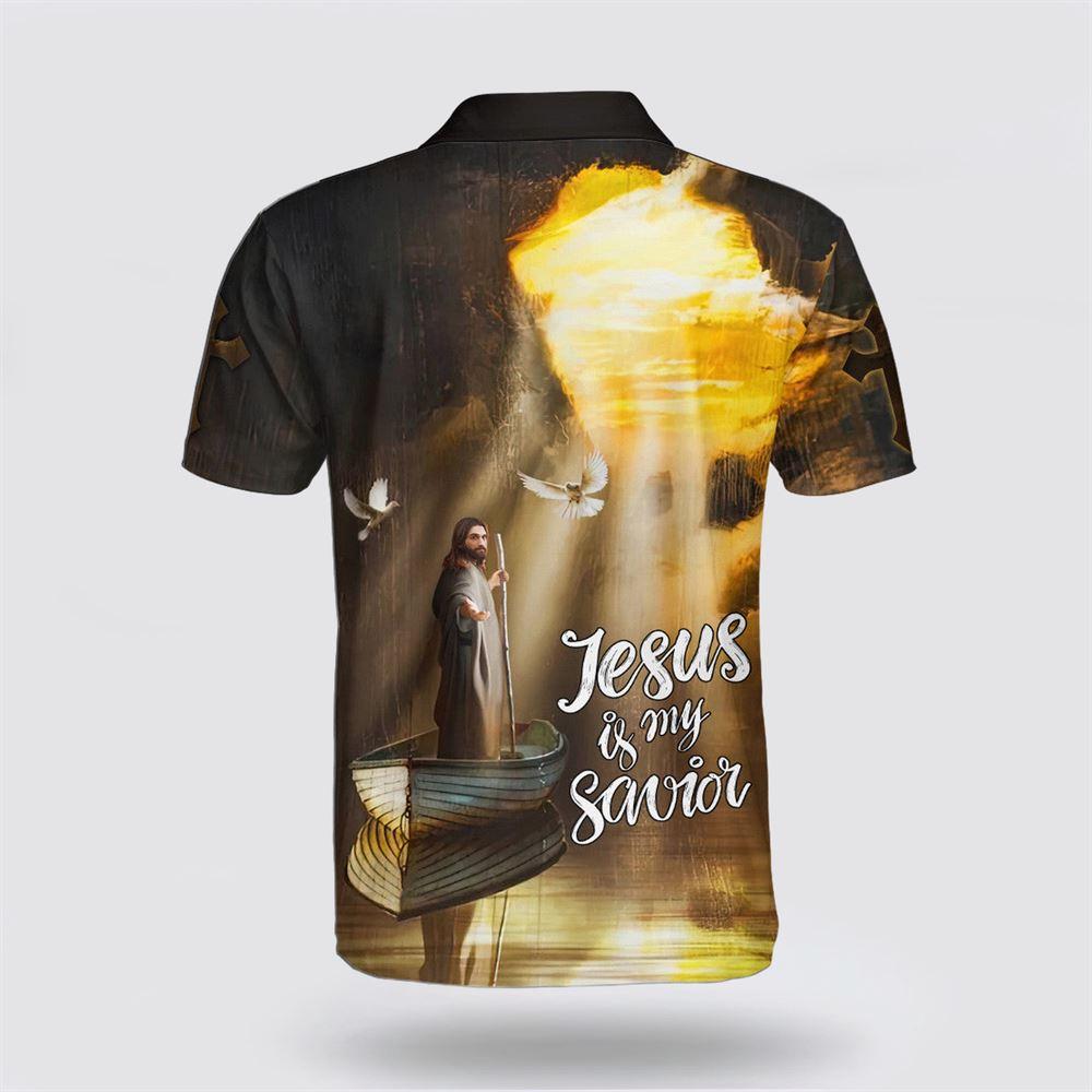 Jesus Calms The Sea Polo Shirt – Gifts For Christian Families