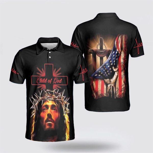 Jesus Child Of God Jesus Polo Shirts – Gifts For Christian Families