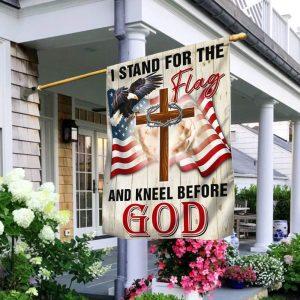 Jesus Christ American Flag I Stand For…