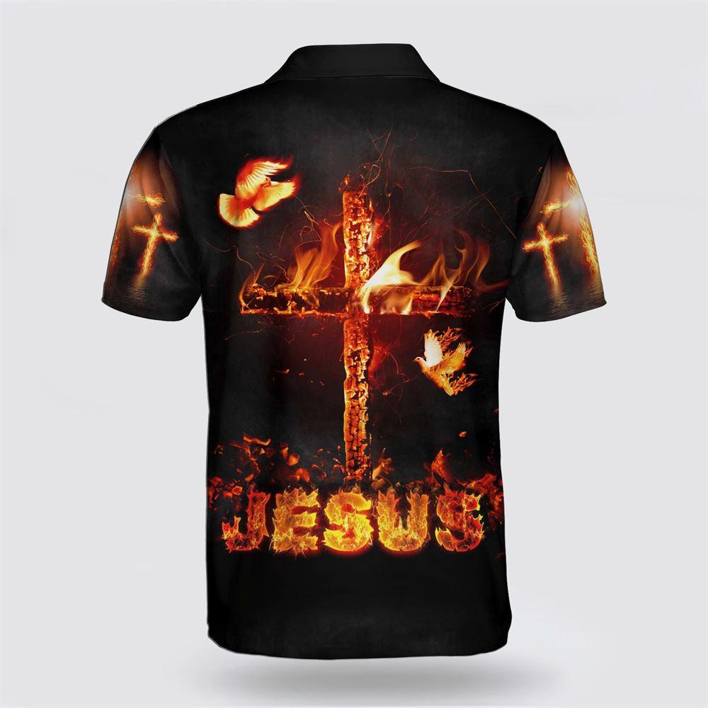 Jesus Christ Cross Polo Shirt – Gifts For Jesus Lovers