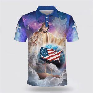 Jesus Christ Globe Polo Shirt – Gifts…