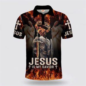 Jesus Christ Is My Savior Polo Shirt…