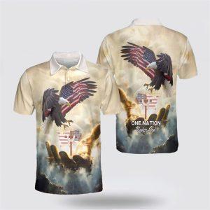 Jesus Christ One Nation Under God Polo…