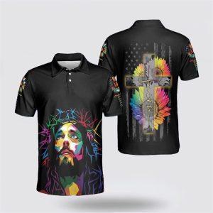 Jesus Christ Sunflower Polo Shirts – Gifts…