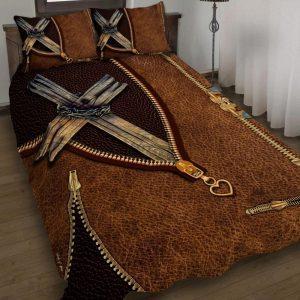 Jesus Christ Zipper 3D Quilt Bedding Set…