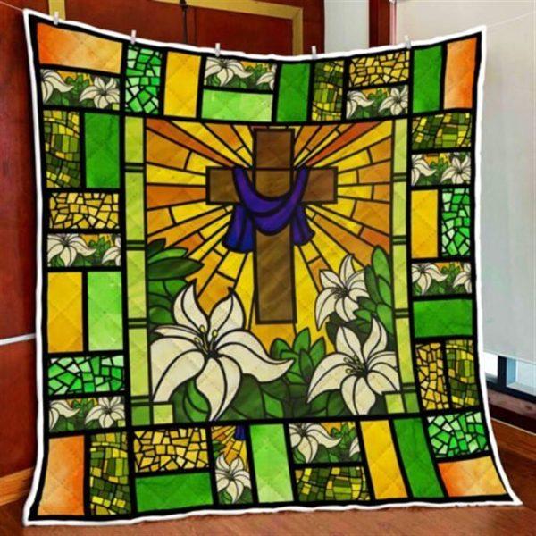 Jesus Christian Quilt Blanket God Christian Quilt Blanket – Christian Gift For Believers