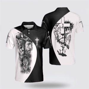 Jesus Cross Lion Polo Shirts – Gifts…