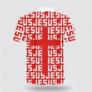 Jesus Cross Polo Shirt Gifts For Jesus Lovers 2 cjl4at.jpg