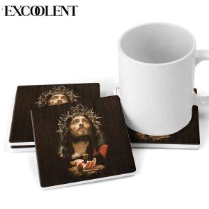 Jesus' Crucified Hands Stone Coasters Coasters Gifts For Christian 2 Tee