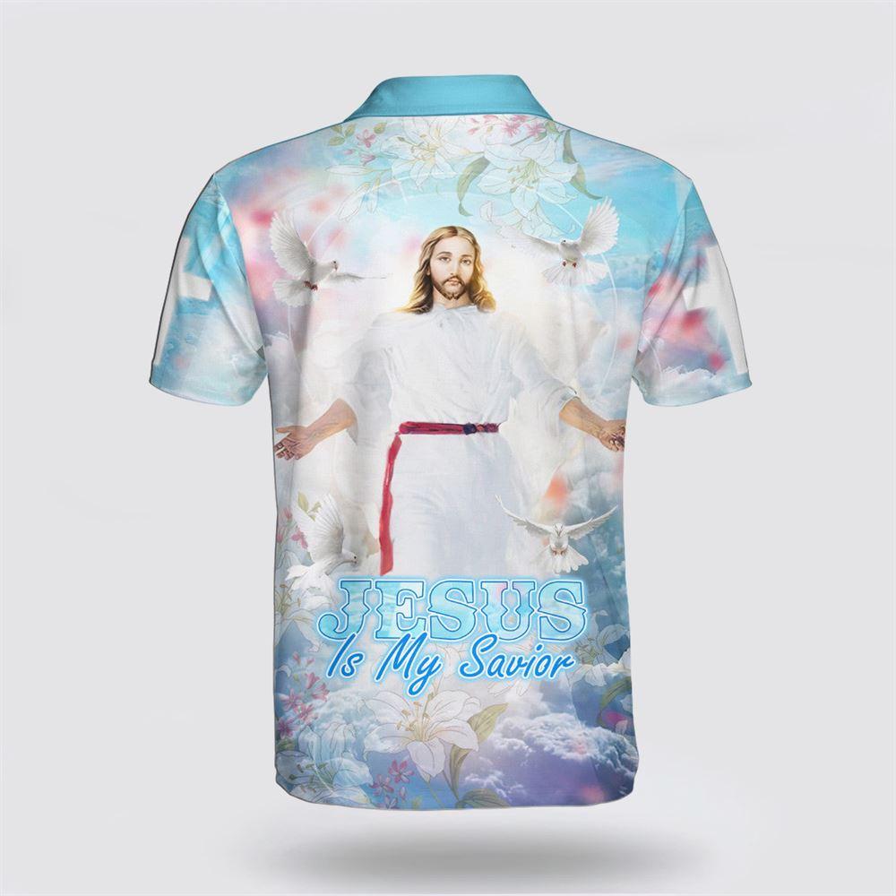 Jesus Dove Is My Savior Polo Shirt – Gifts For Jesus Lovers Jesus Dove Is My Savior Polo Shirt – Gifts For Jesus Lovers